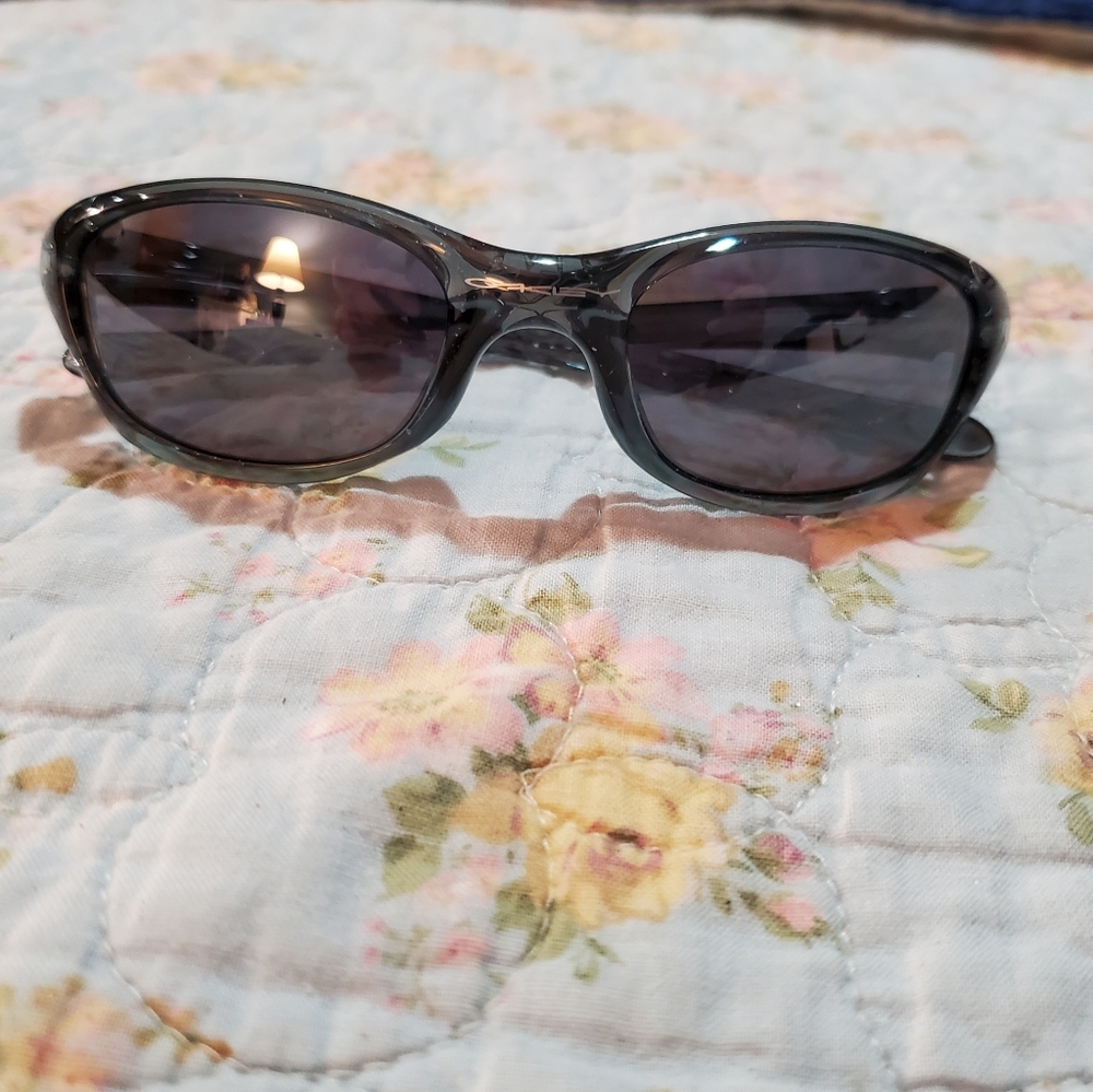 Rare Oakley fives 2.0 crystal black iridium lenses
